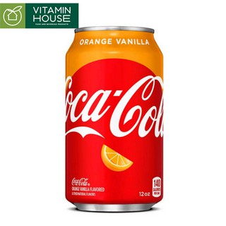 Coca-Cola Orange Vanilla 355ml - Coca cola vị cam vani [VITAMIN HOUSE]