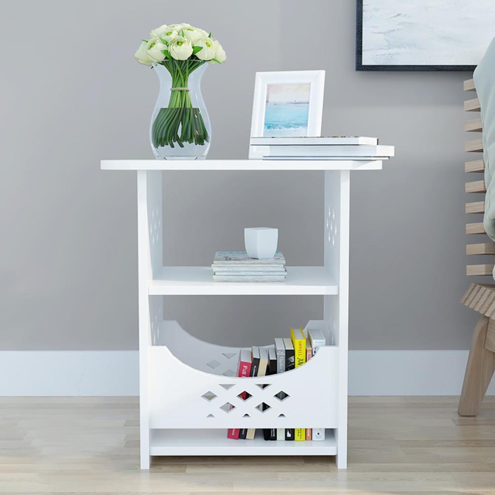 Kệ bàn trà ca rô gỗ PVC phù hợi mọi không gian trong nhà ngoài trời KB