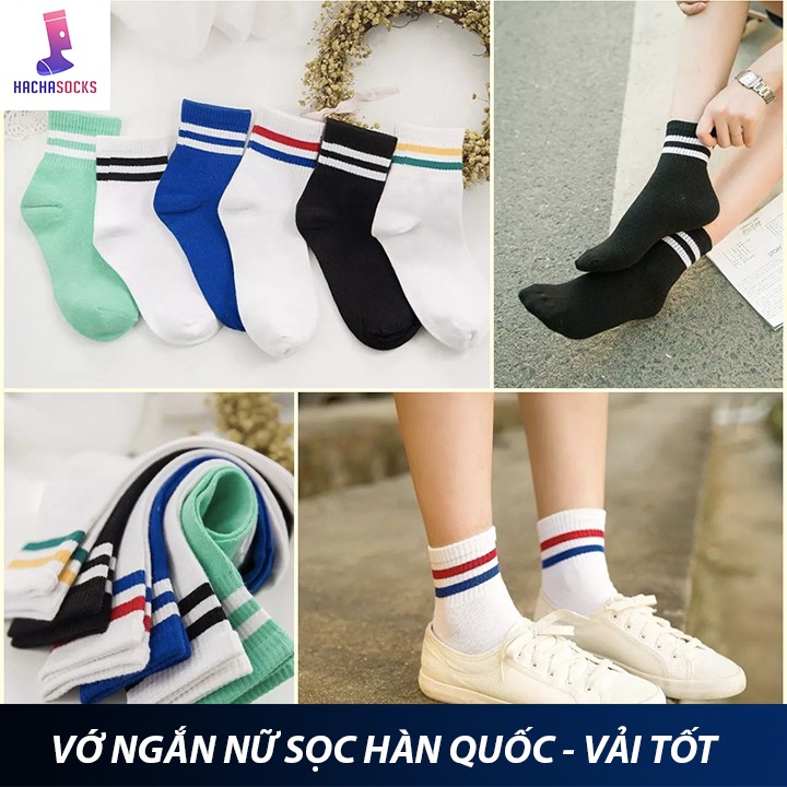 Vớ Tất Nữ Sọc Ngang Hàn Quốc Sọc Thủy Thủ - Chọn Mẫu Theo Hình