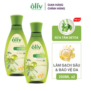 Combo 2 Sữa Tắm Ôliv Detox 250ml/Chai