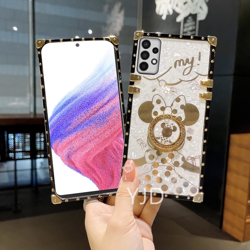 Ốp Điện Thoại Chống Sốc Họa Tiết Chuột Dễ Thương Cho Samsung Galaxy A73 A13 A23 A33 A53 5G