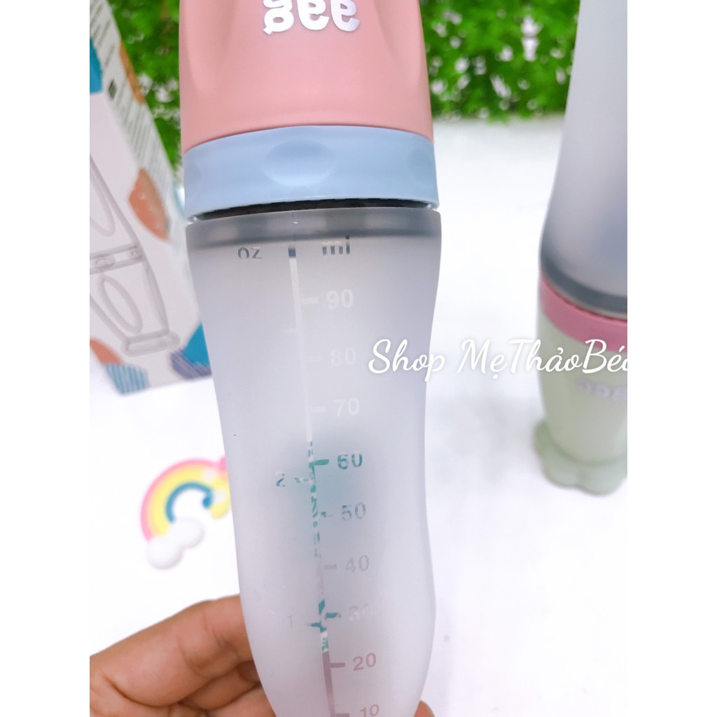 Bình thìa ăn dặm cho bé AAG silicon siêu mềm chính hãng
