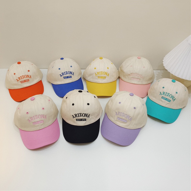 Mũ Lưỡi Trai In Chữ Thời Trang Năng Động Cho Bé