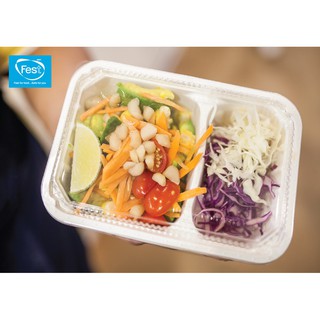 Hộp giấy dùng 1 lần  nắp nhựa PET đựng salad, thức ăn các loại size 600ml [ 𝙃𝙖̀𝙣𝙜 𝘾𝙝𝙞́𝙣𝙝 𝙃𝙖̃𝙣𝙜 ]