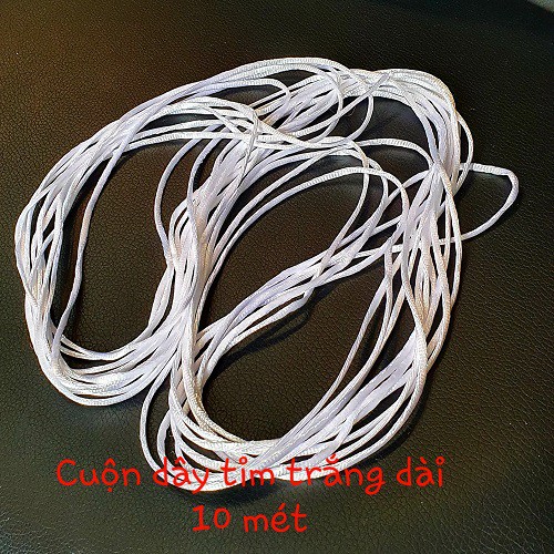Cuộn Dây Tim Dài 10 mét - Sợi 3mm Dùng Thắt Vòng Tay và Sáng Tạo Handmade