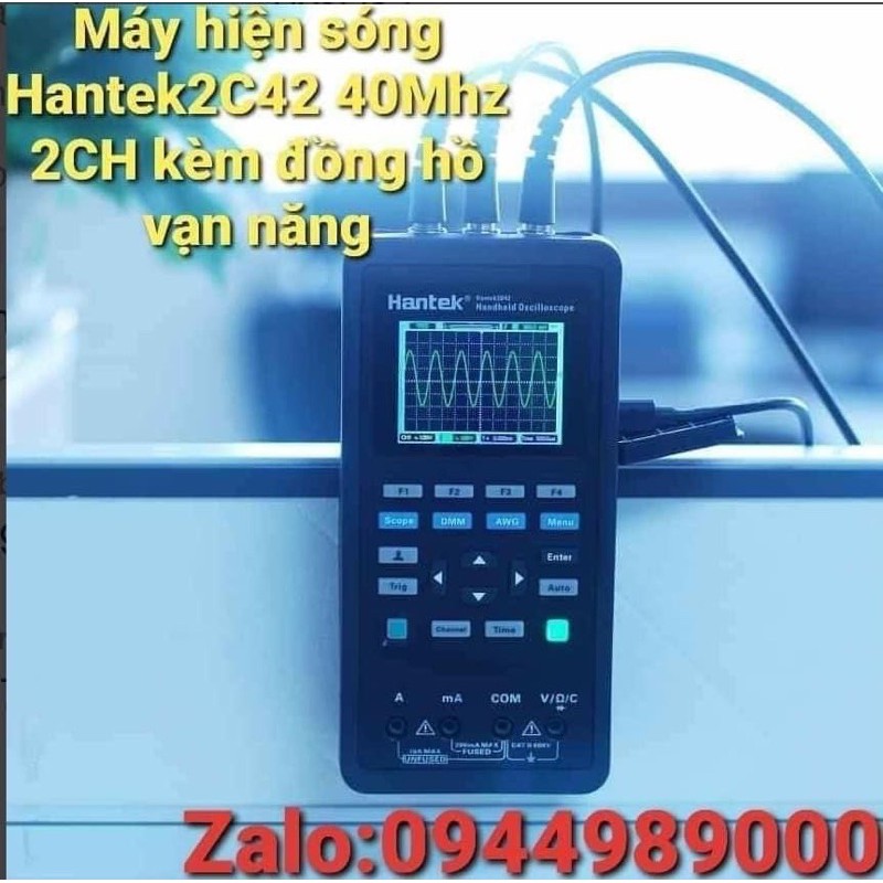 Máy Hiện Sóng Oscilloscope Hantek 2C42