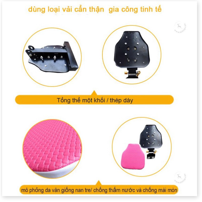 🆕 Ghế gấp phía trước xe máy cho bé tiện ích