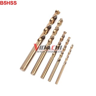 Bộ 5 mũi khoan m35 4-5-6-8-10