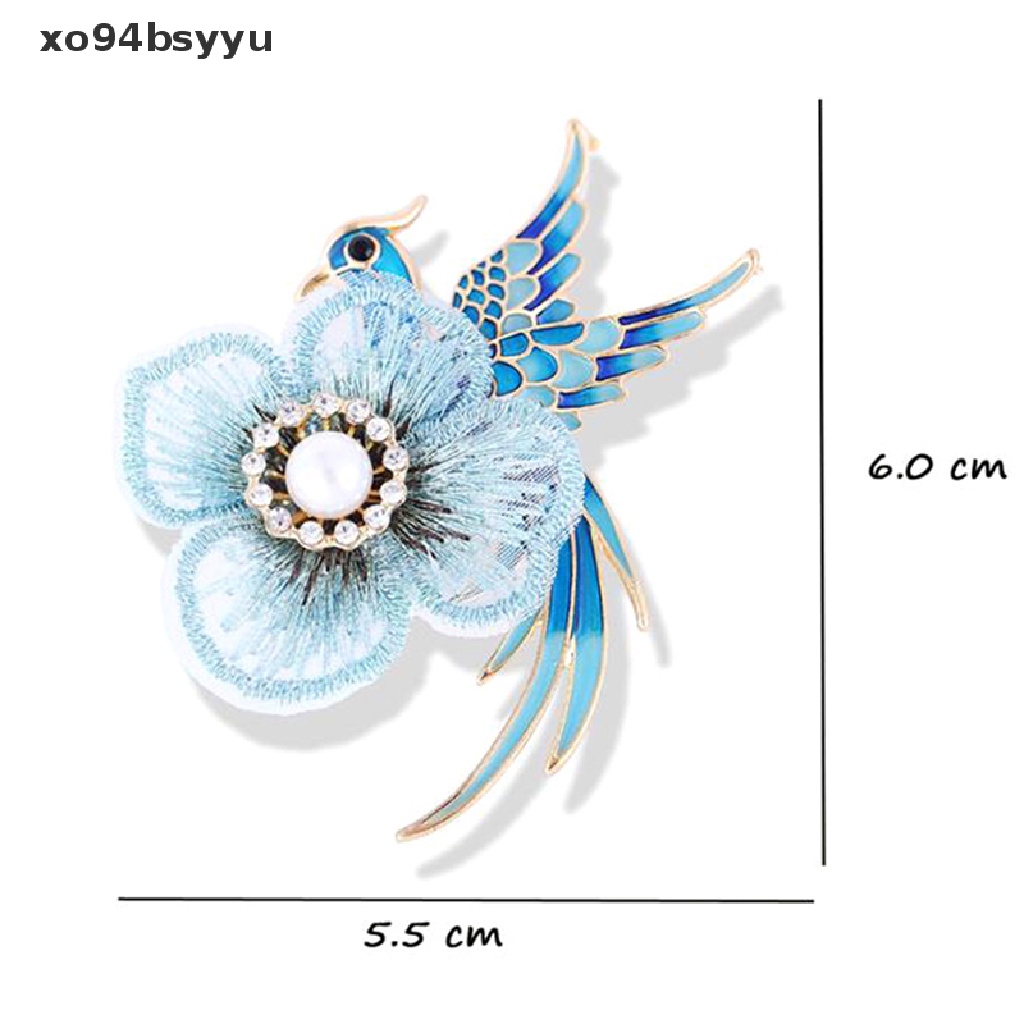 [xo94bsyyu] 1Pc Rhinestone Brooches for Women Enamel Bird Pin Peacock Fashion Brooch Gift [xo94bsyyu]