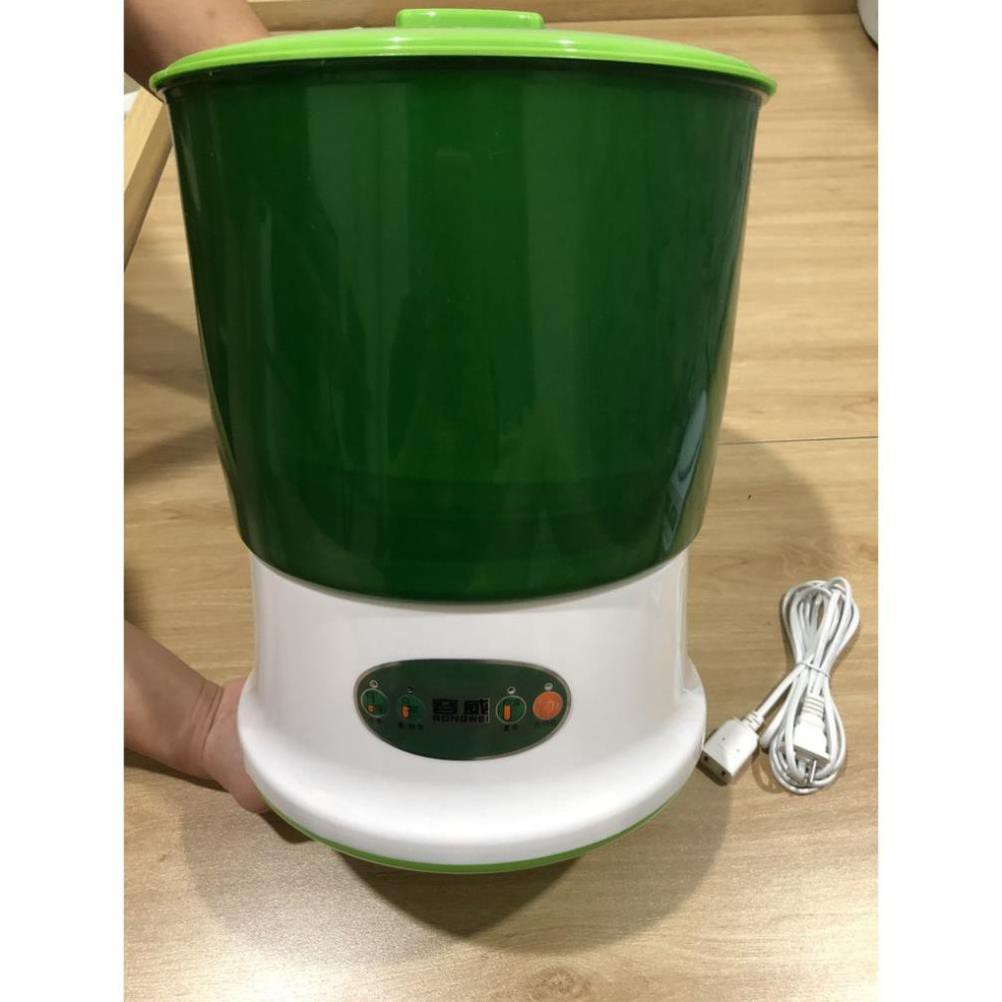 Máy làm giá đỗ tại nhà 3 tầng - Dụng cụ làm giá đỗ xanh - Thuận tiện Trồng giá đỗ rau mầm tự động - Lỗi 1 đổi 1 14 ngày