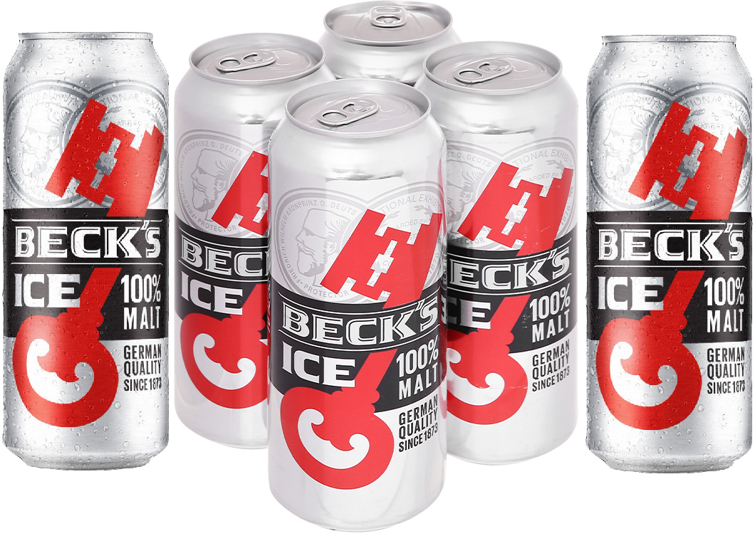 Thùng 12 Lon Bia Beck's Ice  / Lốc 6 lon Bia Beck's Ice 500ml