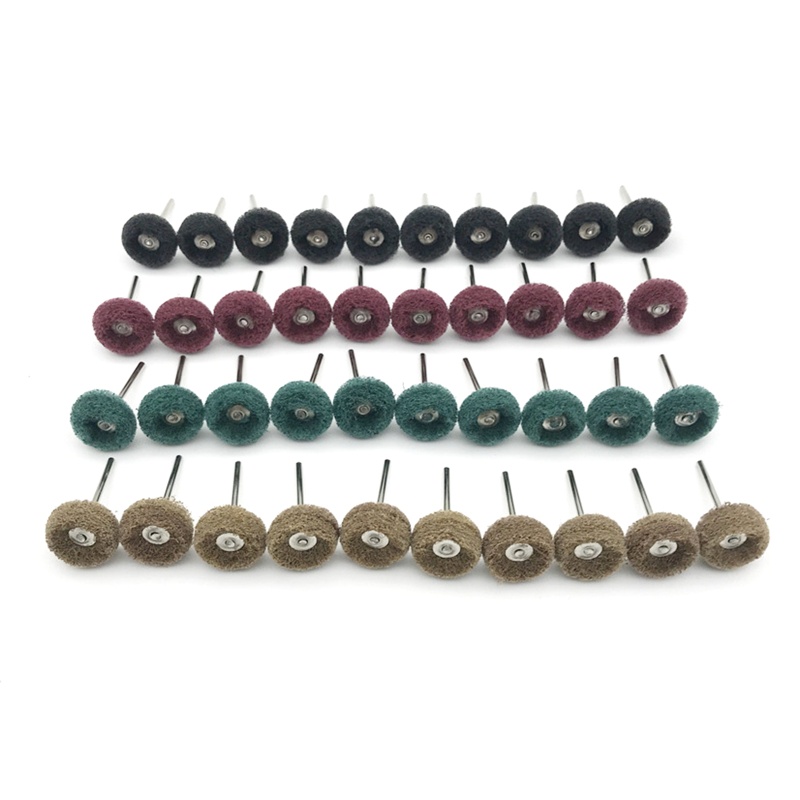 Set 20 Bánh Xe Đánh Bóng Có Trục 3mm