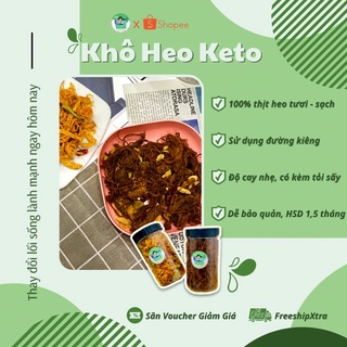 Khô Heo Cháy Tỏi Keto
