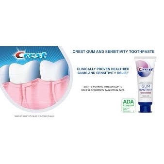 Kem Đánh Trắng Răng Crest Pro-Health Gum And Sensitivity Gentle Whitening Soft Mint 79g