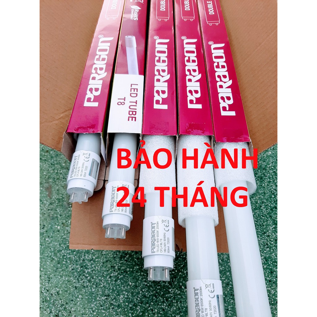 4 Bóng Đèn Led Tuýp 1m2 ( 1.2m ) PARAGON Chính Hãng