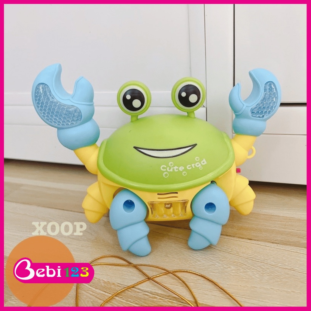 Đồ chơi CUA chạy PIN phát nhạc có đèn cho bé