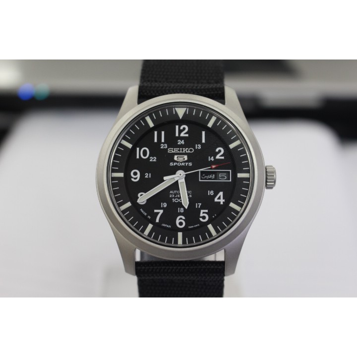 Đồng Hồ Cơ Nam Seiko Quân Đội Cao Cấp Automatic + Thẻ Bảo Hành