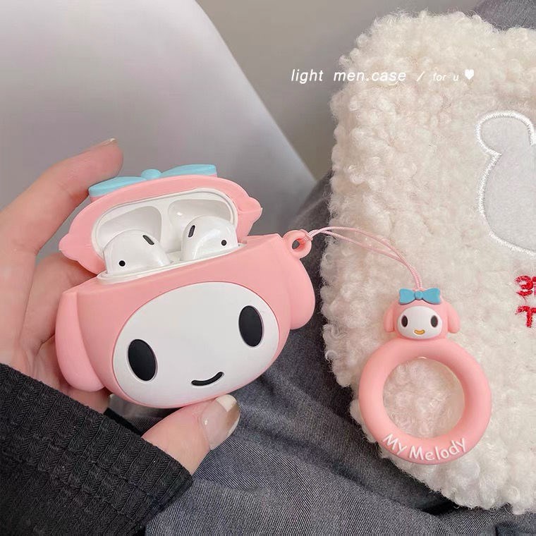 Disney Vỏ TPU Bảo Vệ Hộp Sạc Tai Nghe compatible AirPods3 compatible AirPods3 Pro New 2021 Hình Melody