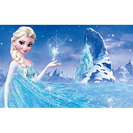 Tranh dán tường phòng trẻ em Elsa