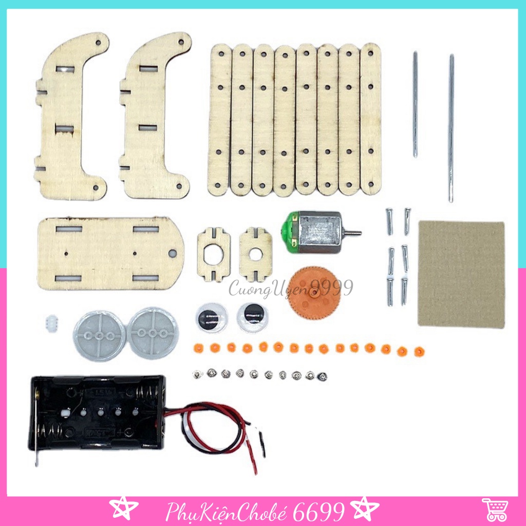 Đồ chơi thông minh, sáng tạo STEM Mô hình lắp ráp Con Nhện cho bé, Đồ chơi cho bé DIY| Giáo dục STEM, STEAM