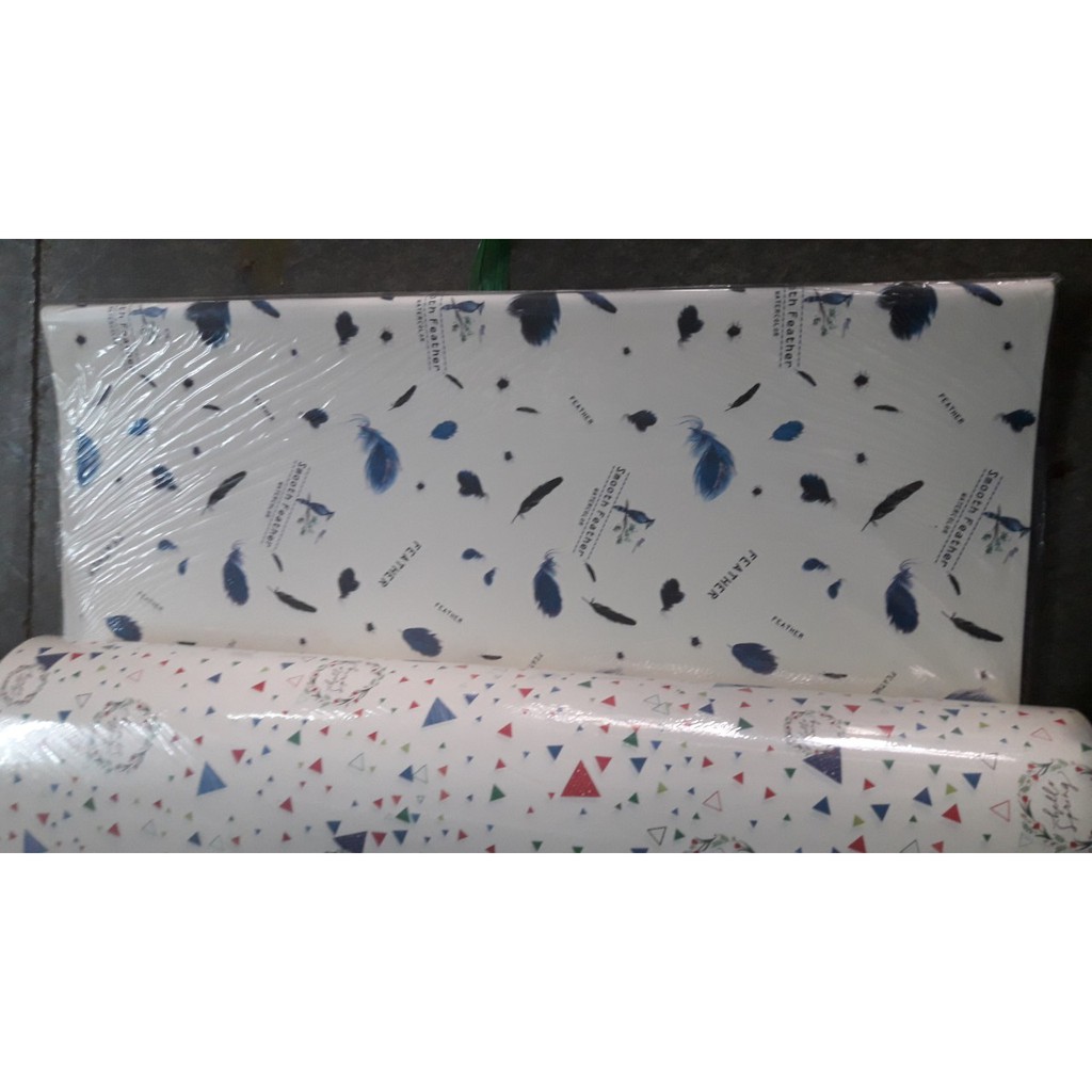 50 tờ giấy gói quà in họa tiết