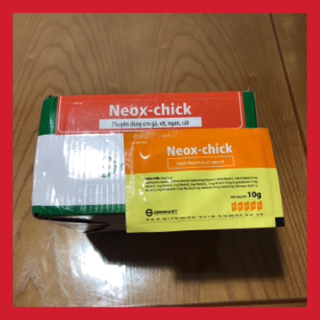 Thuốc úm gia cầm - úm gà con Neo-chick combo 5 gói