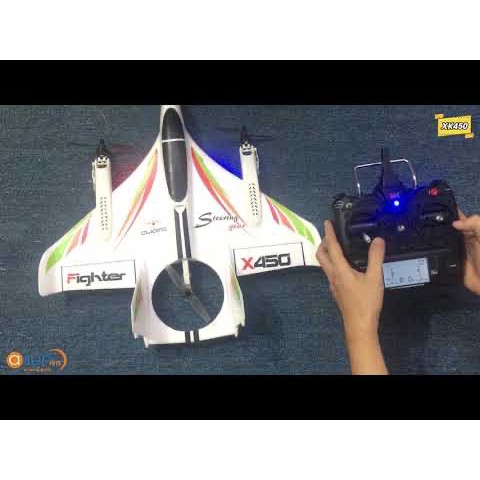 Máy bay điều khiển WLtoys XK X450 size to chịu  gió tốt