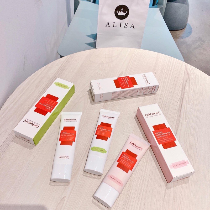 Kem chống nắng Cell đỏ mẫu mới - ALISA | BigBuy360 - bigbuy360.vn