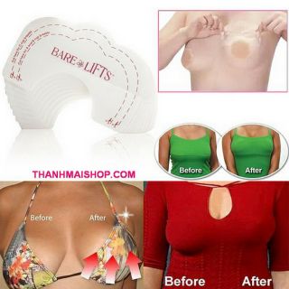 Hộp 10 miếng dán nâng ngực bare lifts