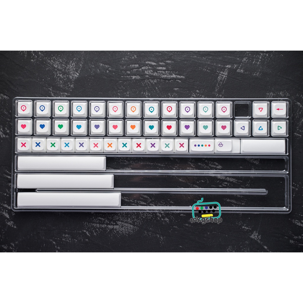 Keycap NP XDA Sympol nhựa PBT dye-sub nút bàn phím cơ