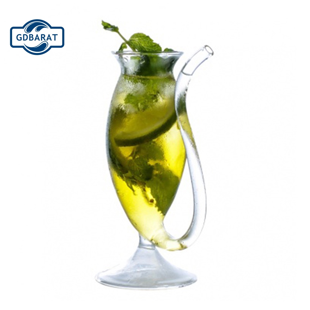 [NYCA Stock] Ống Hút Thủy Tinh Uống Rượu Whiskey / Nước Ép Chịu Nhiệt