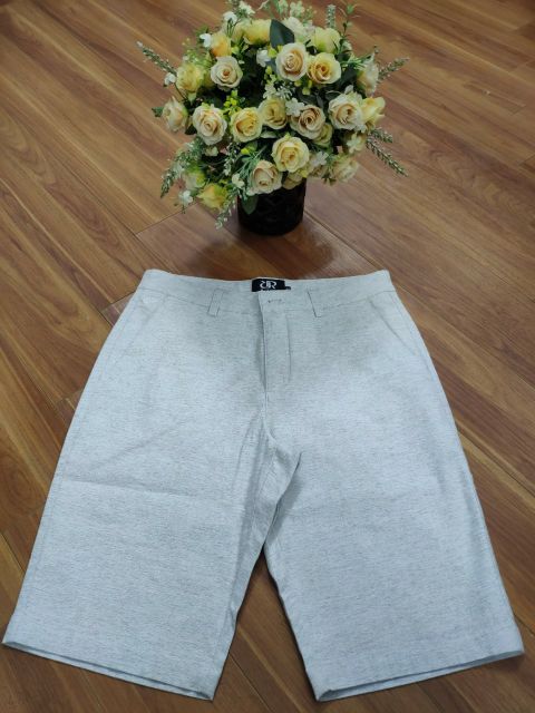Quần short đũi Rulo siêu mềm nhẹ mát.