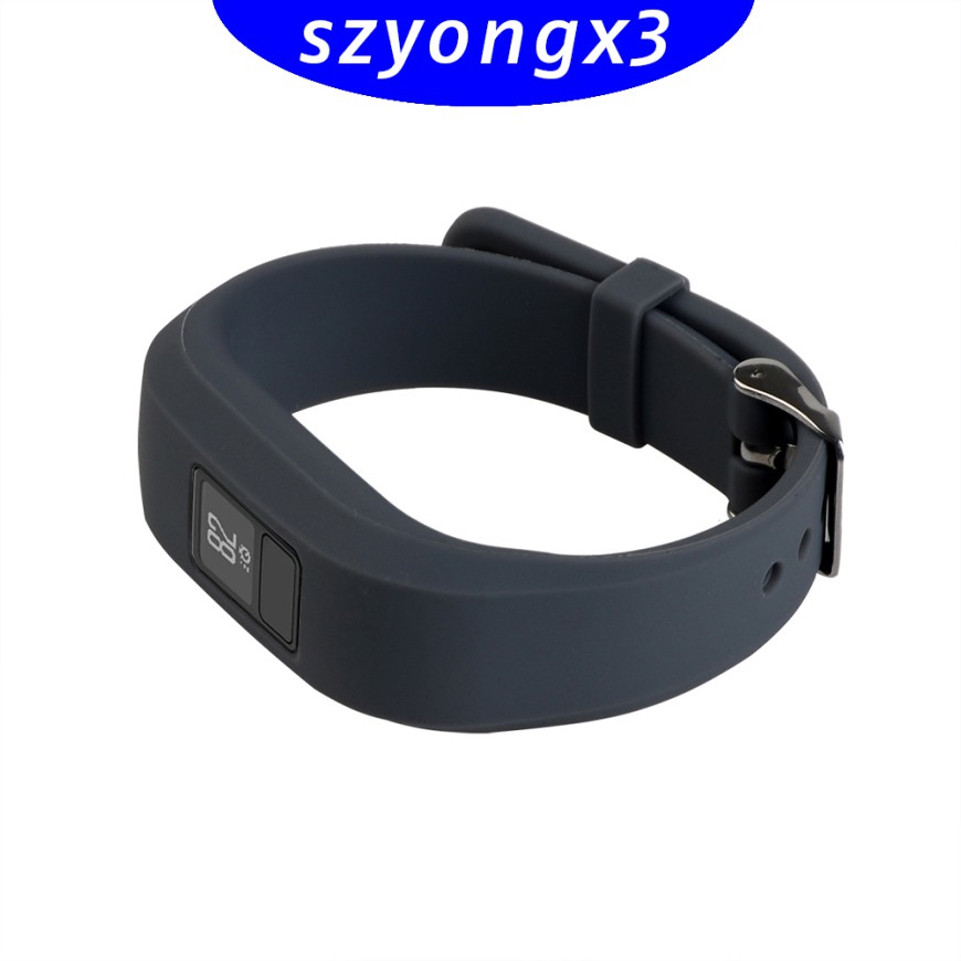 Set 2 Dây Đeo Thay Thế Cho Đồng Hồ Thông Minh Garmin Vivofit 3