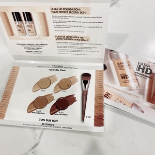 Vỉ Kem nền 4 ô Make Up Forever Ultra HD Foundation