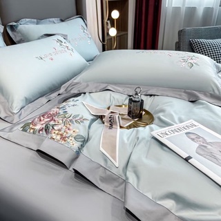 Set Chăn Ga Gối Lụa Luxury 100s ( Set 4 món )