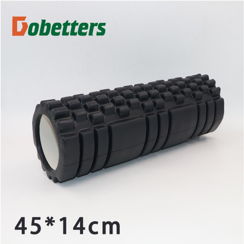 Con Lăn Massage Foam Roller Gai Dẹt 45x14 cm  FREESHIP  Ống Lăn Giãn Cơ Tập Yoga, Gym YO14