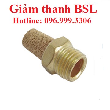 Giảm thanh BSL, giảm âm khí nén đầy đủ kích thước ren giá sỉ