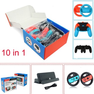 Bộ 8 món phụ kiện nintendo switch