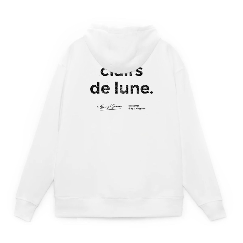Áo hoodie nỉ bông CLAIRS form suông unisex byjolievn