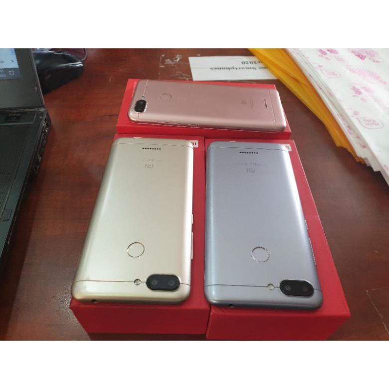 điện thoại Xiaomi Redmi 6 Chính Hãng 2sim Có Vân tay, Tiếng Việt, ram 4G/64G, Chiến PUBG/Liên Quân mượt