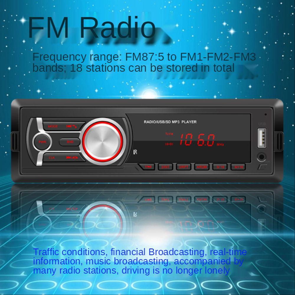 MYRONGVN Máy Phát MP3 FM / USB / AUX Rảnh Tay Cho Điện Thoại
