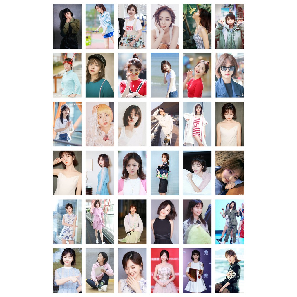 Lomo card 54 ảnh Đàm Tùng Vận - Tan Song Yun