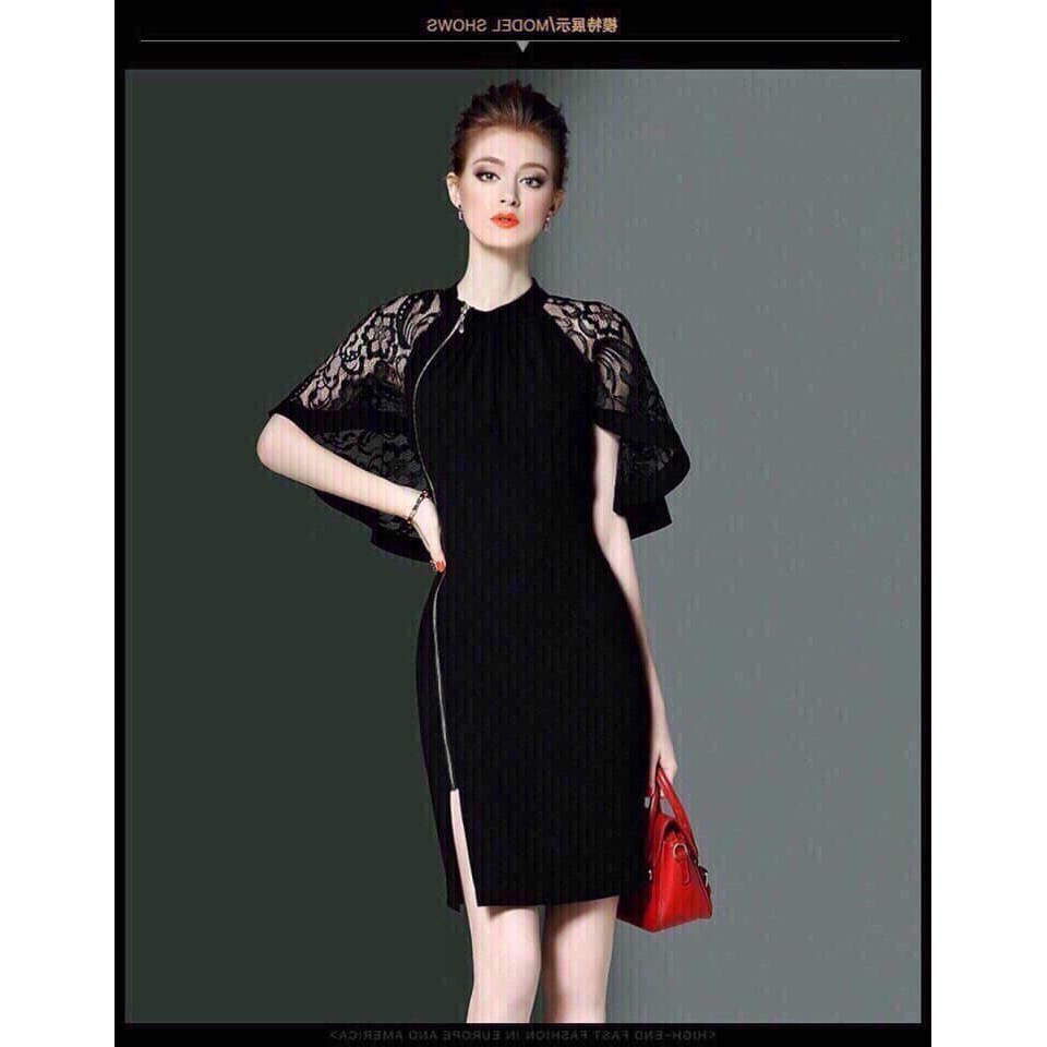 ĐẦM BODY TAY CÁCH ĐIỆU CAO CẤP MSP MSP-D230606G51H (HÀNG NHẬP)