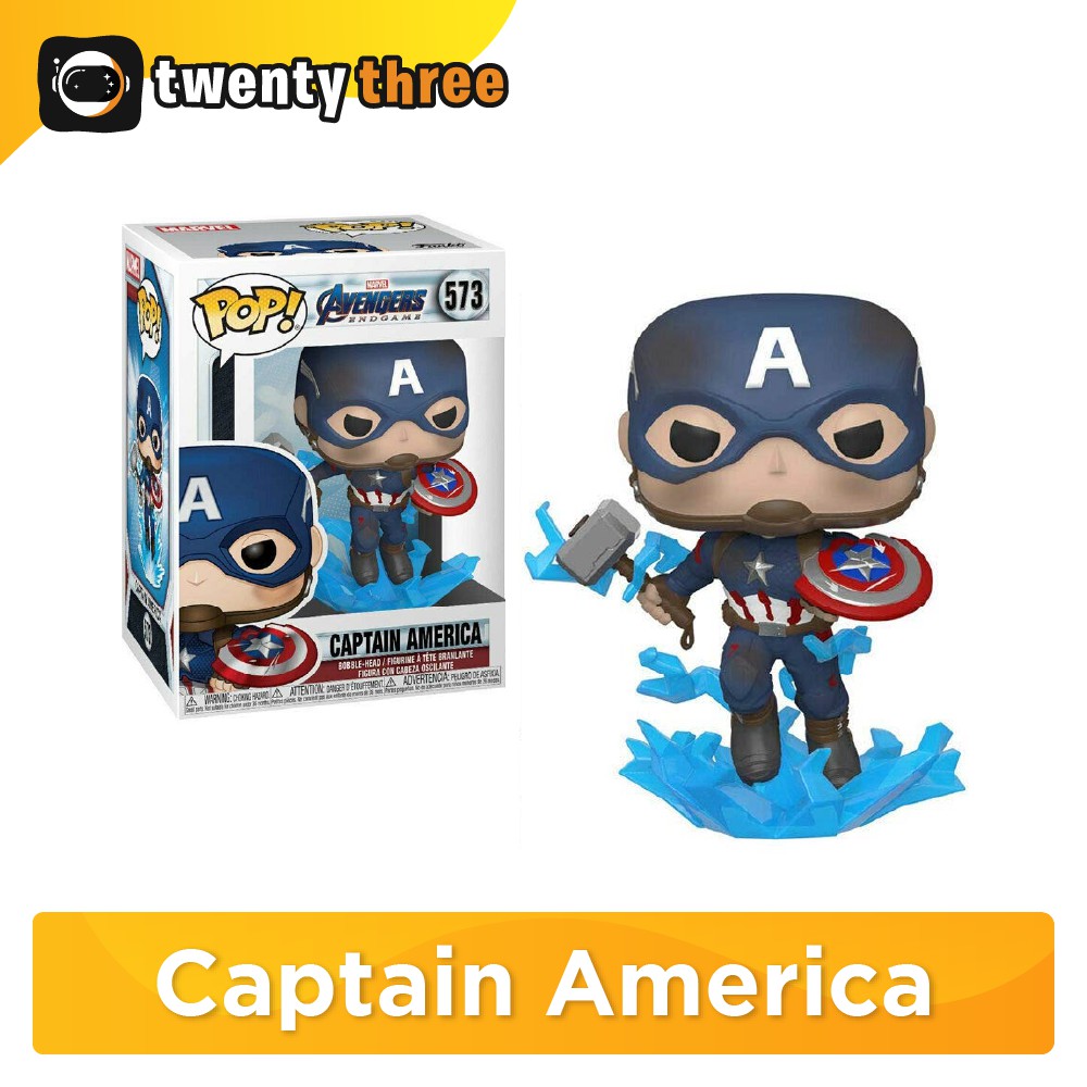 Mô hình đồ chơi Funko Pop • Captain America 573 • Avengers Endgame