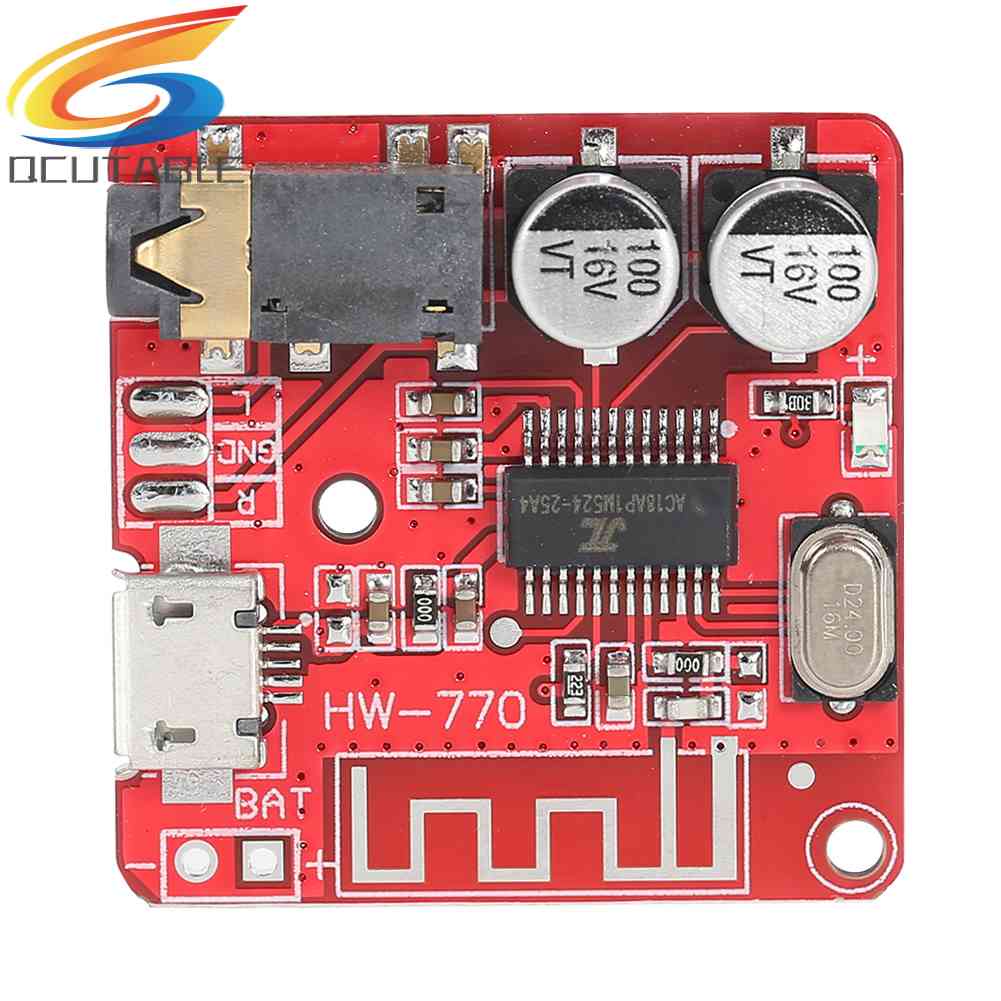 Bảng Mạch Khuếch Đại Âm Thanh MP3 Bluetooth Tự Lắp Ráp Chuyên Dụng Cho Loa Xe Hơi