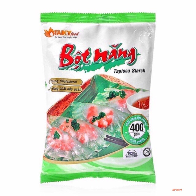 Bột Năng Tài Ký 400gr Đa Dụng Nấu Các Món Trân Châu, Chè,...