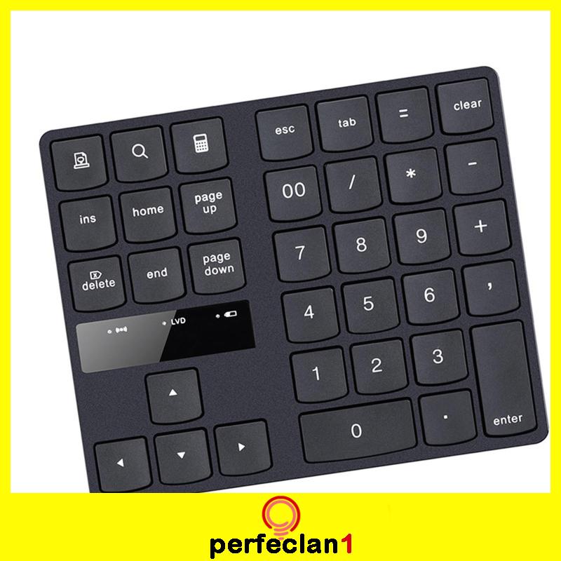 Bàn phím số không dây bluetooth 2.4GHz 35 phím cho Laptop/PC