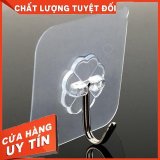 Móc Treo Dán Tường Siêu Dính Chịu Lực 10kg Có Sẵn Miếng Dán