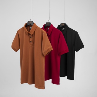 Áo thun nam Polo cao cấp cổ bẻ FEAER chất Cotton thoáng, Basic Pique - 8 MÀU