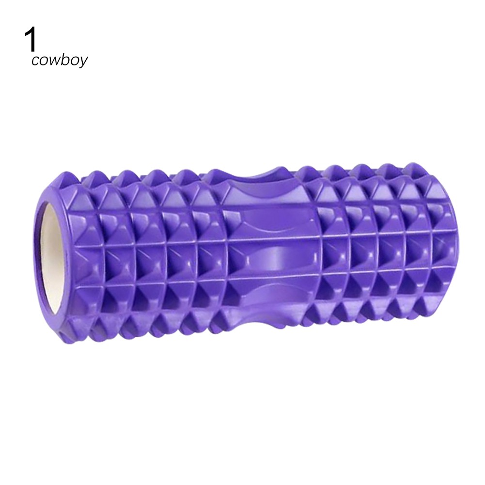 COW_Foam Roller Hollow Deep Tissue Muscle Massage Myofascial Yoga Tool